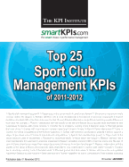 Top 25 Sport Club Management KPIs of 2011-2012