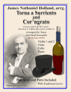 Torna a Surriento and Cor'ngrato: Arranged for Tenor and Small Ensemble