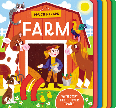 Touch & Learn: Farm: With Colorful Felt to Touch and Feel - Davies, Becky