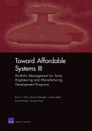 Toward Affordable Systems III: Portfolio Management for Army Engineering and Manufacturing Development Programs