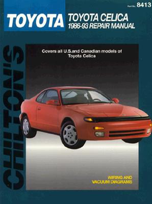 Toyota Celica, 1986-93 - Chilton Automotive Books, and Chilton
