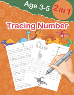 Tracing number: For Preschoolers And Kids Ages 3-5 Practice Workbook Pre k, Ages 3-5 Teaching Numbers Home School