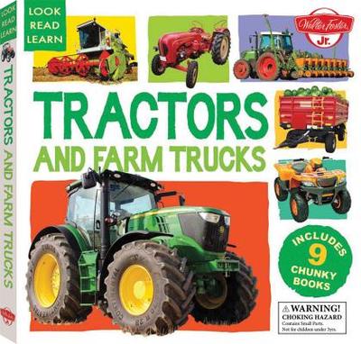 Tractors and Farm Trucks: Includes 9 Chunky Books - Walter Foster Jr Creative Team