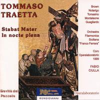 Traetta: Stabat Mater In Nocte Plena - Ugo Guagliardo (bass); Fabio Cuilla (conductor)