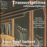 Transcriptions - Jean-Paul Imbert (organ)