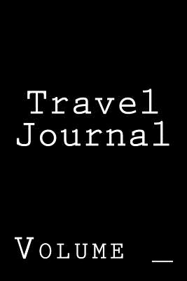 Travel Journal: Black Cover - M, S