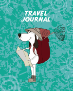 Travel Journal: Kid's Travel Journal. Simple, Fun Holiday Activity Diary and Scrapbook to Write, Draw and Stick-In. (Dog Scout, Vacation Notebook, Adventure Log)