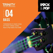 Trinity College London Rock & Pop 2018 Bass Grade 4 CD Only