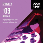 Trinity College London Rock & Pop 2018 Guitar Grade 3 CD Only
