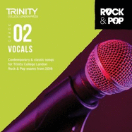 Trinity College London Rock & Pop 2018 Vocals Grade 2 CD Only
