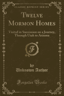 Twelve Mormon Homes: Visited in Succession on a Journey, Through Utah to Arizona (Classic Reprint)