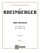 Two Sonatas: No. 5, Op. 111 and No. 10, Op. 146, Sheet