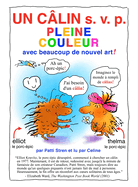 UN CLIN s. v. p. PLEINE COULEUR: avec beaucoup de nouvel art!