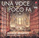 Una Voce Poco Fa: Opera Paraphrases for 4 Saxophones and Piano