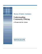 Understanding Community Policing - Bureau of Justice Assistance