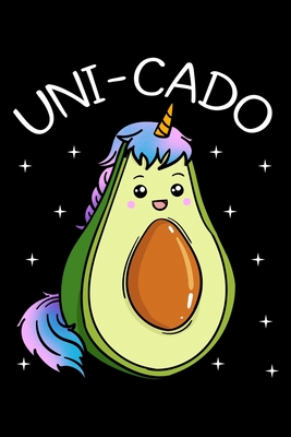 Uni-cado: Avocado Notebook to Write in, 6x9, Lined, 120 Pages Journal - Flores, Maria