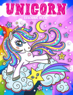 Unicorn Coloring Book: Big and Jumbo Unicorns 50 Activity Coloring Book for Girls, Kids, Toddlers Bonus Mazes Puzzle Ages 4-8 Perfect Gifts