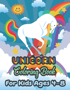 Unicorn Coloring Book: Coloring Book for Kids Ages 4-8 (Amelia Aby Coloring Books)