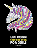 Unicorn Coloring Book For Girls: Advanced Coloring Pages for Tweens, Older Kids & Girls, Detailed Zendoodle Animal Designs & Patterns, Fairy Tale Unicorns, Hearts, Flowers & More, Creative Art Pages, Art Therapy & Meditation Practice for Stress Relief & R
