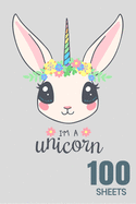 Unicorn Journal I am 7 & Magical!: with MORE UNICORNS INSIDE, space for writing and drawing, and positive sayings! A Unicorn Journal Notebook for ... Girls / 7 Year Old Birthday Gift for Girls!