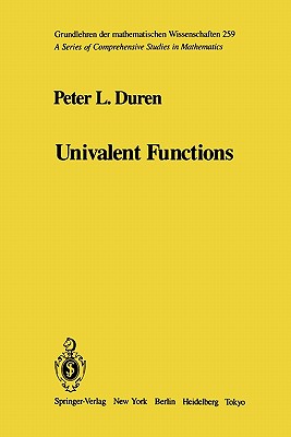 Univalent Functions - Duren, P. L.