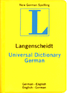 Universal German-English Dictionary - Langenscheidt Editorial