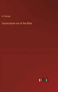 Universalism not of the Bible