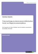 Untersuchung zu einem neuen elektrischen Gert zur Regenwurmextraktion: Ein Vergleich der Oktett Methode mit der krzlich entwickelten Darmstdter Methode