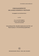 Untersuchungen ber Rationelle Arbeitsweisen Bei Pre- Und Bgelvorgngen in Chemisch-Reinigungsbetrieben