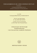 Untersuchungen Uber Bevorzugte Kristallorientierungen in Den Grenzschichten Metallischer Walzflachen