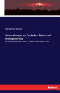 Untersuchungen zur Deutschen Staats- und Rechtsgeschichte: Die Viril-Stimmen im Reichs- Frstenrat von 1495 - 1654