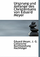 Ursprung Und Anfange Des Christentums Von Eduard Meyer
