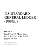 Us Standard General Ledger (Ussgl): Book 3