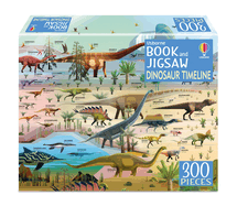 Usborne Book and Jigsaw Dinosaur Timeline