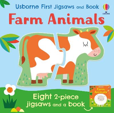 Usborne First Jigsaws: Farm Animals - Oldham, Matthew