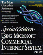 Using Microsoft Commercial Internet System - Butler, Pete, and Cales, Roy, and Petersen, Judy