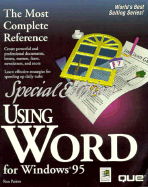 Using Word for Windows 95 Special Edition - Person, Ron