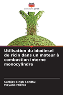 Utilisation du biodiesel de ricin dans un moteur ? combustion interne monocylindre