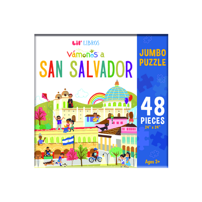 Vmonos: San Salvador Lil' Jumbo Puzzle 48 Piece - Lil' Libros (Creator)