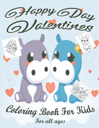 Valentine's Day Coloring Book for Kids: Lovely animals coloring books, Valentine's day coloring book, Baby books valentines day, Valentines day toddler book, Cute Coloring Book for Little Girls and Boys, Valentines Day Coloring books for Toddlers