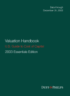 Valuation Handbook - U.S. Guide to Cost of Capital