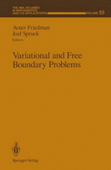 Variational and Free Boundary Problems