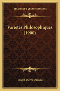 Varietes Philosophiques (1900)