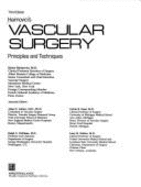 Vascular Surgery: Principles and Techniques