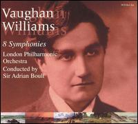 Vaughan Williams: 8 Symphonies - Harold Parfitt (violin); Isobel Baillie (soprano); John Cameron (baritone); John Gielgud; Margaret Ritchie (soprano);...