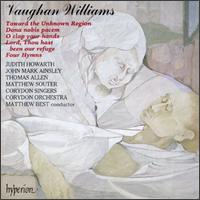 Vaughan Williams: Dona Nobis Pacem; Four Hymns; Toward The Unknown Region; O Clap Your Hands; Lord, Thou Hast Been Ou - Corydon Singers (vocals); John Mark Ainsley (tenor); Judith Howarth (soprano); Matthew Souter (viola); Thomas Allen (vocals);...