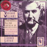 Vaughan Williams: Symphonies Nos. 3 & 4; Fantasia on Greensleeves - Hugh Bean (violin); Jane Marshall (cor anglais); John Chambers (viola); Kenneth Smith (flute); Linda Hohenfeld (soprano);...