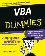 VBA for Dummies - Mueller, John Paul, CNE