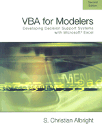 VBA for Modelers: Developing Decision Support Systems Using Microsoft Excel