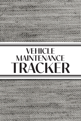 Vehicle Maintenance Tracker (Textured Paper Charcoal): 6"x9" 4 Car Maintenance Tracker with 30 Entries a Page and Over 100 Pages! Auto Vehicle Services Journal, Car Repair Tracker Log book, Automotive Service Record Notebook; Auto Service Diary... - Revive Stationery